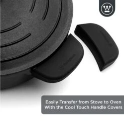 Westinghouse Hapjespan Performance - Blissful Black - ø 28 Cm / 4.1 Liter - Standaard Anti-aanbaklaag -Koken Pro Verkoopwinkel WCCC0095L28BK 5