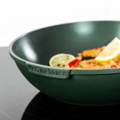 Westinghouse Wokpan Performance - Gracious Green - ø 28 Cm - Standaard Anti-aanbaklaag -Koken Pro Verkoopwinkel WCCW0095028SG 11 1