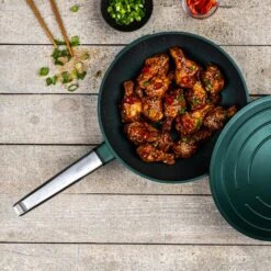 Westinghouse Wokpan Performance - Gracious Green - ø 28 Cm - Standaard Anti-aanbaklaag -Koken Pro Verkoopwinkel WCCW0095028SG 14 1