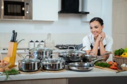 Westinghouse Koekenpan Black Signature - ø 28 Cm - Standaard Anti-aanbaklaag -Koken Pro Verkoopwinkel Westinghouse Black Signature Sfeer 4