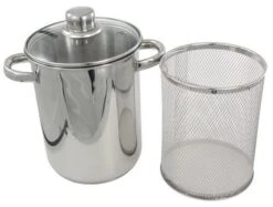 Cooking Pastapan / Aspergepan - RVS - ø 16 Cm / 4.0 Liter