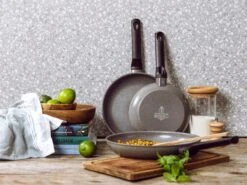 BK Koekenpan Granite Aluminium - ø 24 Cm - Keramische Anti-aanbaklaag -Koken Pro Verkoopwinkel bd3fcad2eaf4409f4406772212d0176024de1449 BK Inductiekoken PH00636 024 2