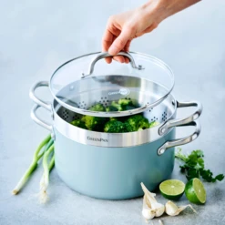 Greenpan Pannenset Met Keukenhulpjes Mayflower - 5 Delige Set 12 Greenpan Pannenset Met Keukenhulpjes Mayflower - 5 Delige Set -Koken Pro Verkoopwinkel bf86a4f734c2b87cec3eb66d490febec9d321f67 GP MAY Cvd Casserole with lid 24cm 5 7L SS colander 24cm Lifestyle a