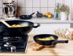 BK Koekenpan Easy Induction Aluminium - ø 20 Cm - Keramische Anti-aanbaklaag -Koken Pro Verkoopwinkel c29876f01a281cbdafd70bcf679134eb96db01b0 BK Easy Induction Frypan 20 005
