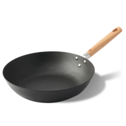 BK Wokpan Force - Carbon Steel - ø 30 Cm - Zonder Anti-aanbaklaag