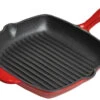 Blackwell Grillpan - Gietijzer - Rood - 27 X 27 Cm - Zonder Anti-aanbaklaag -Koken Pro Verkoopwinkel item 2 9
