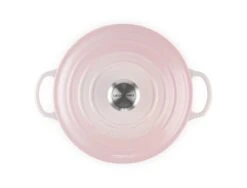 Le Creuset Braadpan Signature - Marmite - Shell Pink - ø 24 Cm / 3.1 Liter 9 Le Creuset Braadpan Signature - Marmite - Shell Pink - ø 24 Cm / 3.1 Liter -Koken Pro Verkoopwinkel le creuset braadpan marmite shell pink 24cm 1