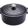 Le Creuset Braadpan Signature - Mat Zwart - ø 24 Cm / 4.2 Liter -Koken Pro Verkoopwinkel le creuset braadpan zwart 22cm 2