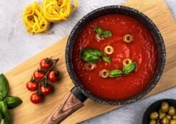 Westinghouse Steelpan Marble Wood - ø 18 Cm / 1.8 Liter -Koken Pro Verkoopwinkel sgfsdfds